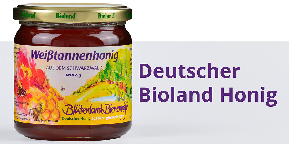Deutscher Bioland Honig